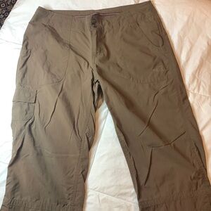 The North Face cargo brown crop pants 6